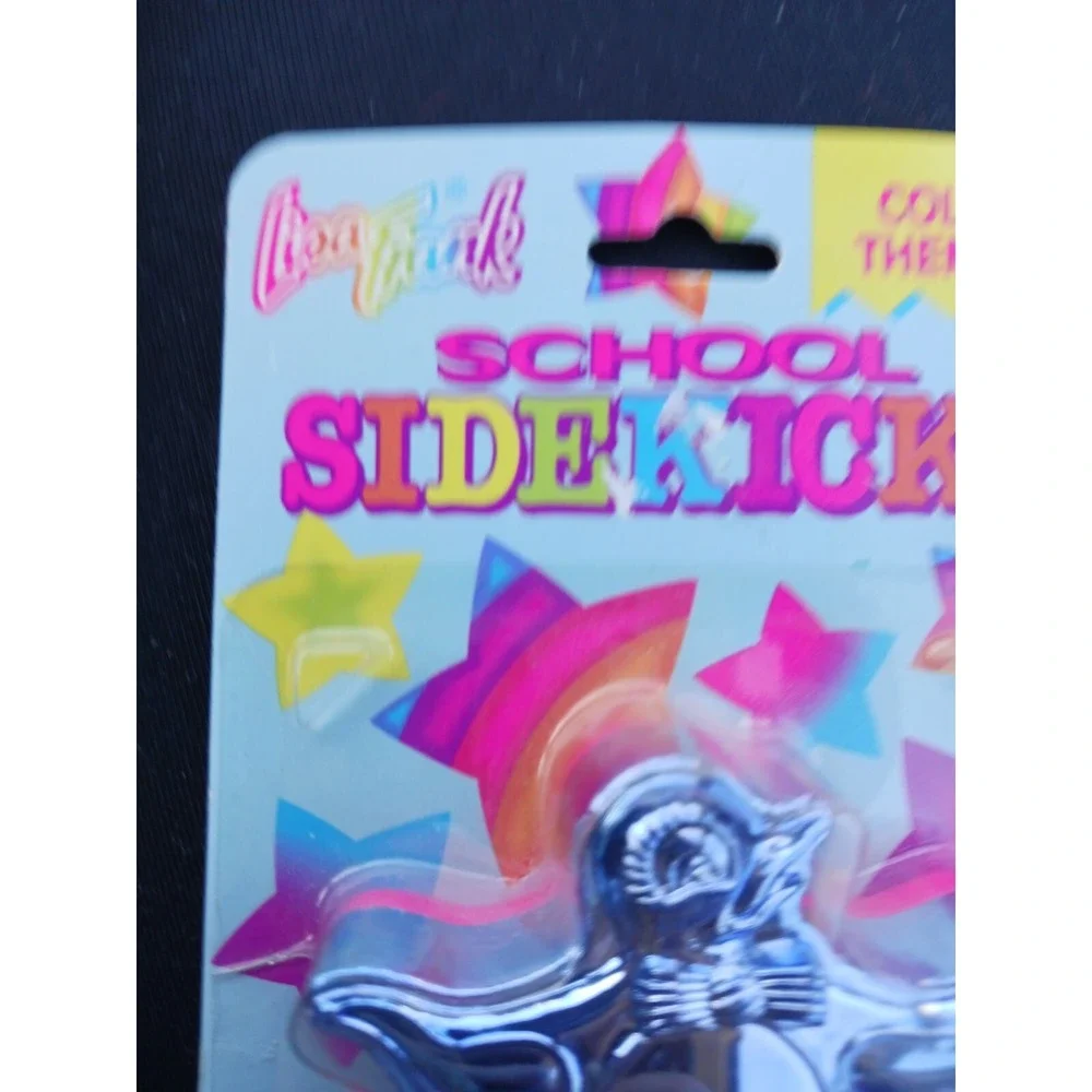🐧90s‎ Lisa Frank School Sidekicks Sharpener Metallic Penguin in Box